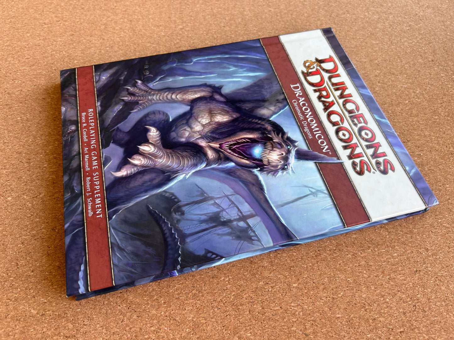 Dungeons & Dragons 4th Edition - Draconomicon Chromatic Dragons - WOTC Hardcover (2008)