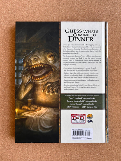 Dungeons & Dragons 4th Edition - Monster Manual 3 - WOTC Hardcover (2010)