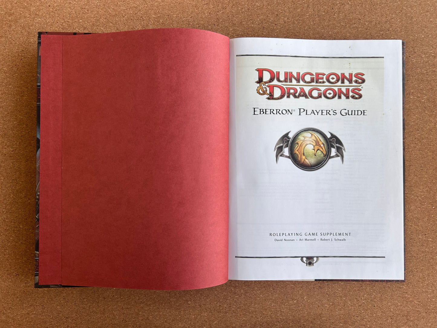 Dungeons & Dragons 4th Edition - Eberron Player’s Guide - WOTC Hardcover (2009)
