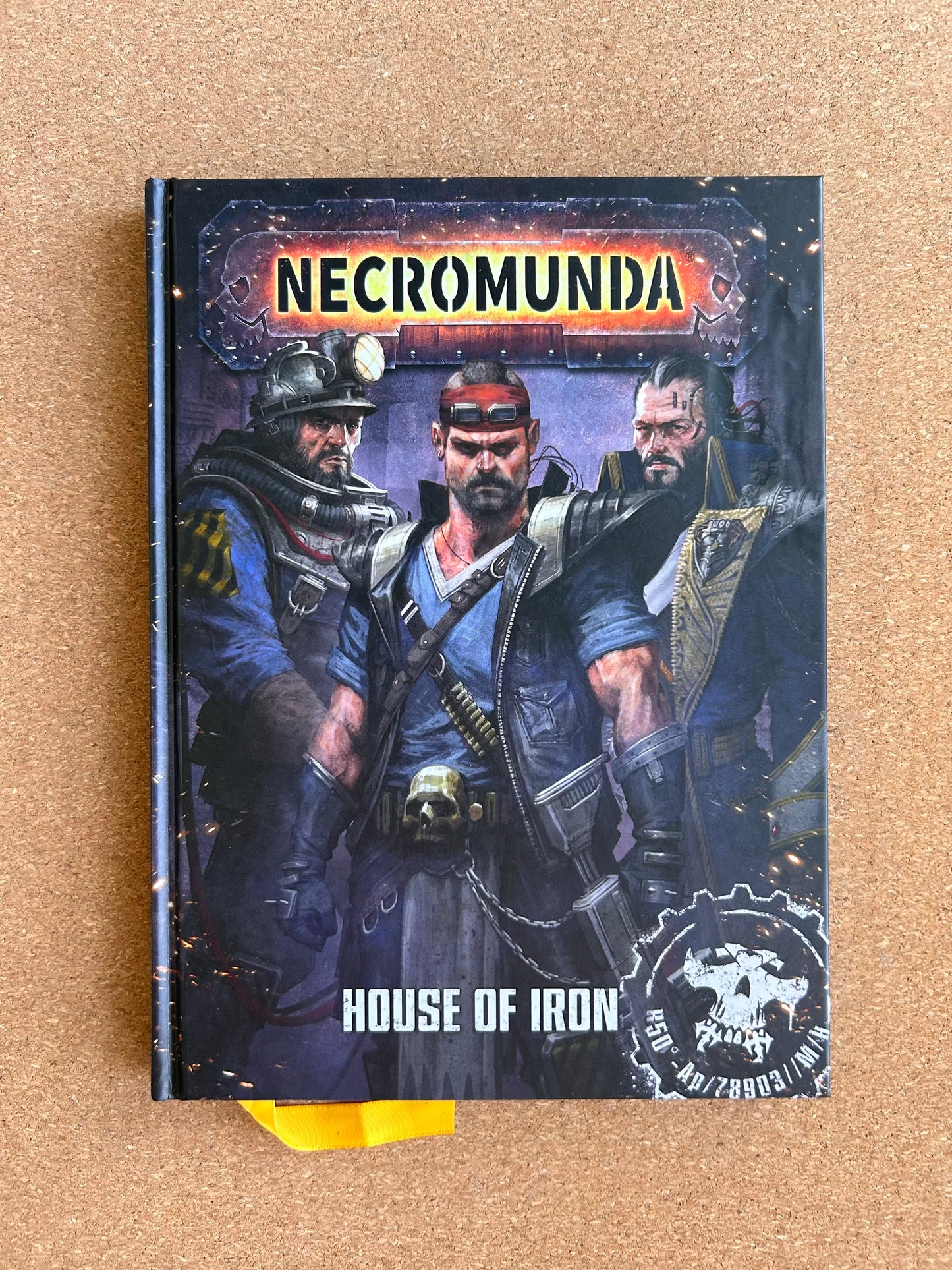Warhammer 40K - Necromunda House of Iron - Games Workshop Hardcover (2020)