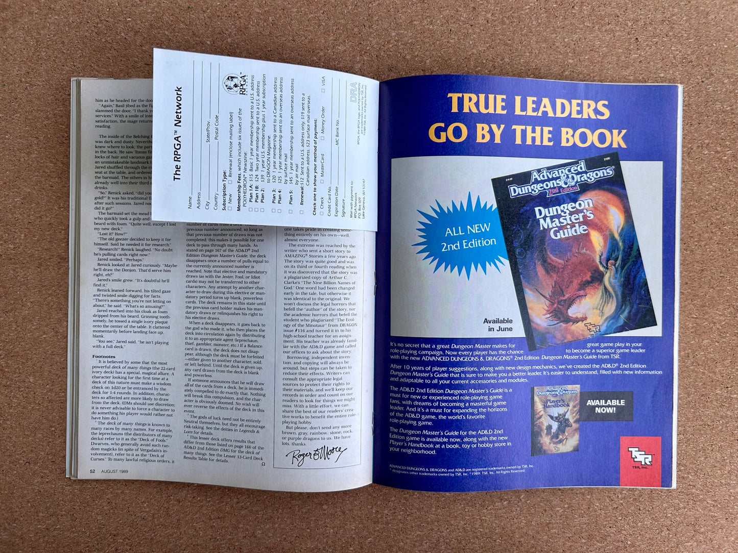 Dragon Magazine Issue #148 - TSR Magazine (August, 1989)