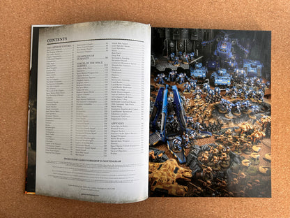 Warhammer 40K 7th Edition - Space Marines Codex - Games Workshop Hardcover (2015)