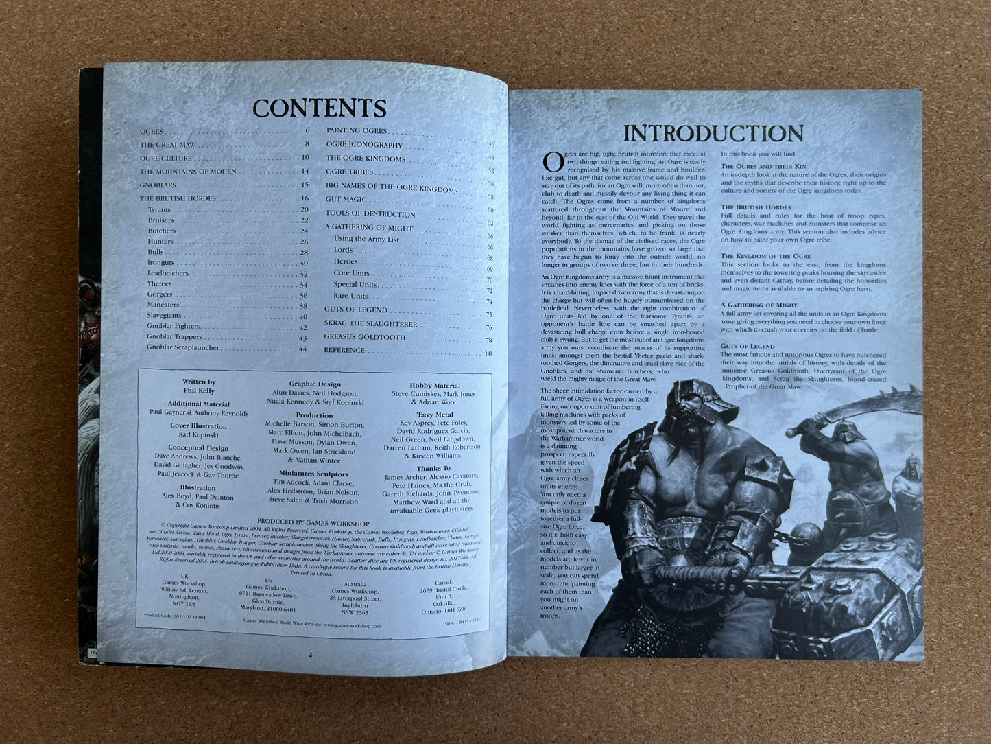 Warhammer Fantasy Armies Codex - Ogre kingdoms - Games Workshop Paperback (2004)