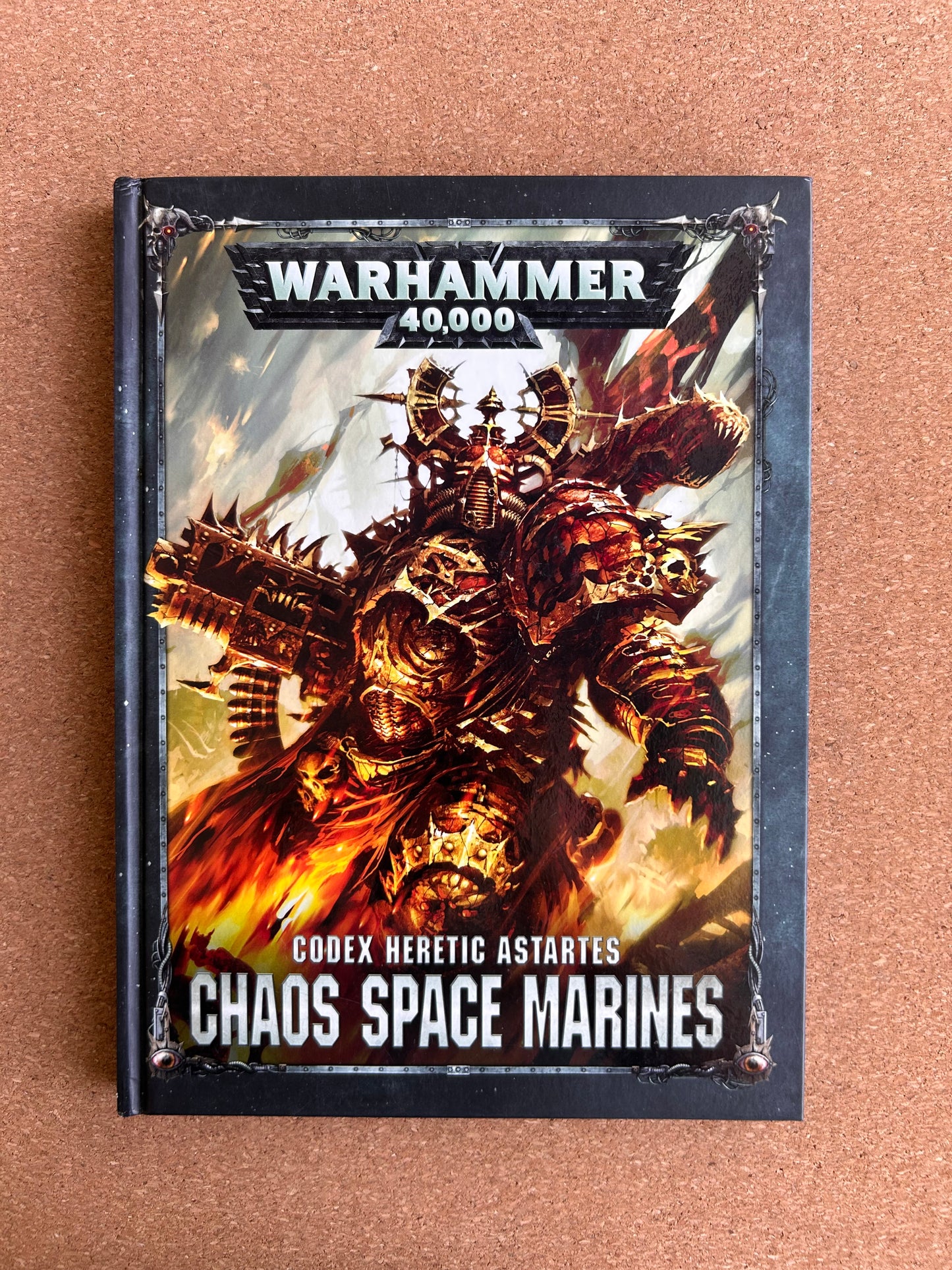 Warhammer 40K 8th Edition - Chaos Space Marines Codex - Games Workshop Hardcover (2017)