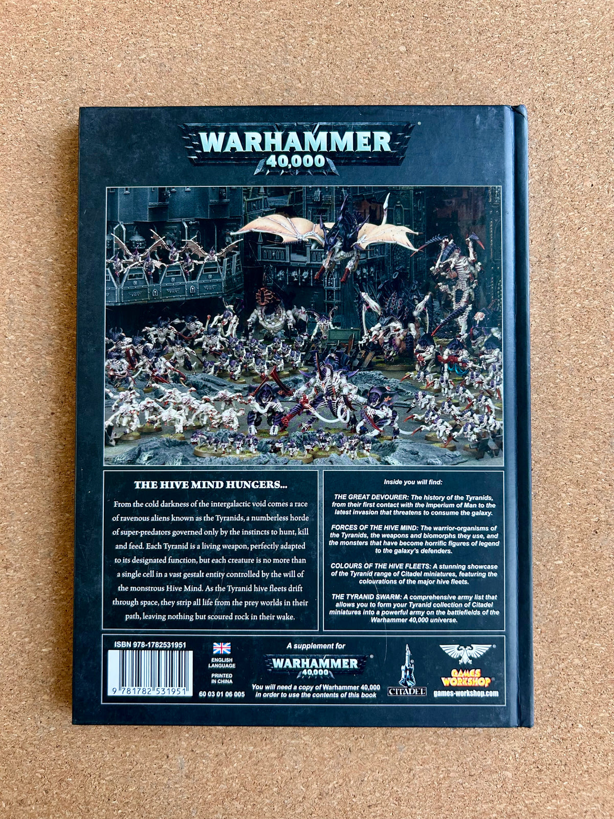 Warhammer 40K 6th Edition - Tyranids Codex - Games Workshop Paperback (2012)