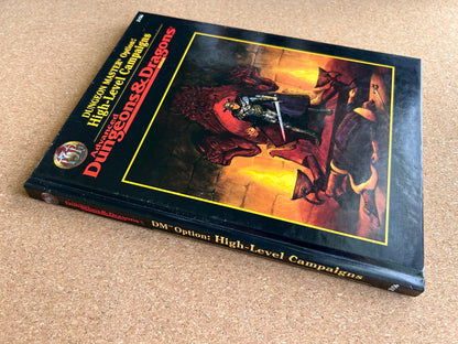 Advanced Dungeons & Dragons - Dungeon Master Option: High-Level Campaigns - TSR2156 Hardcover (1995)