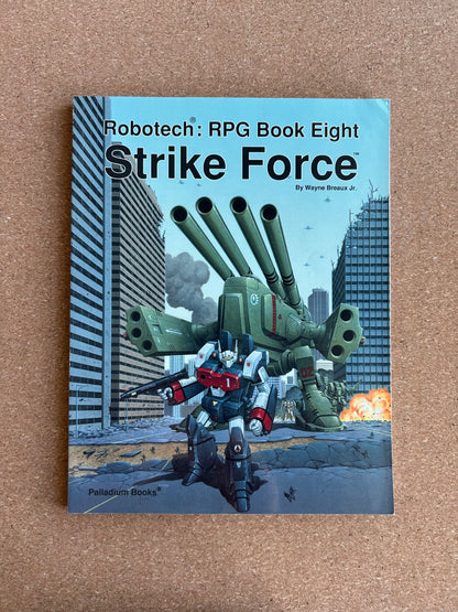 Robotech: RPG Book Eight Strike Force - Palladium Paperback (1995)