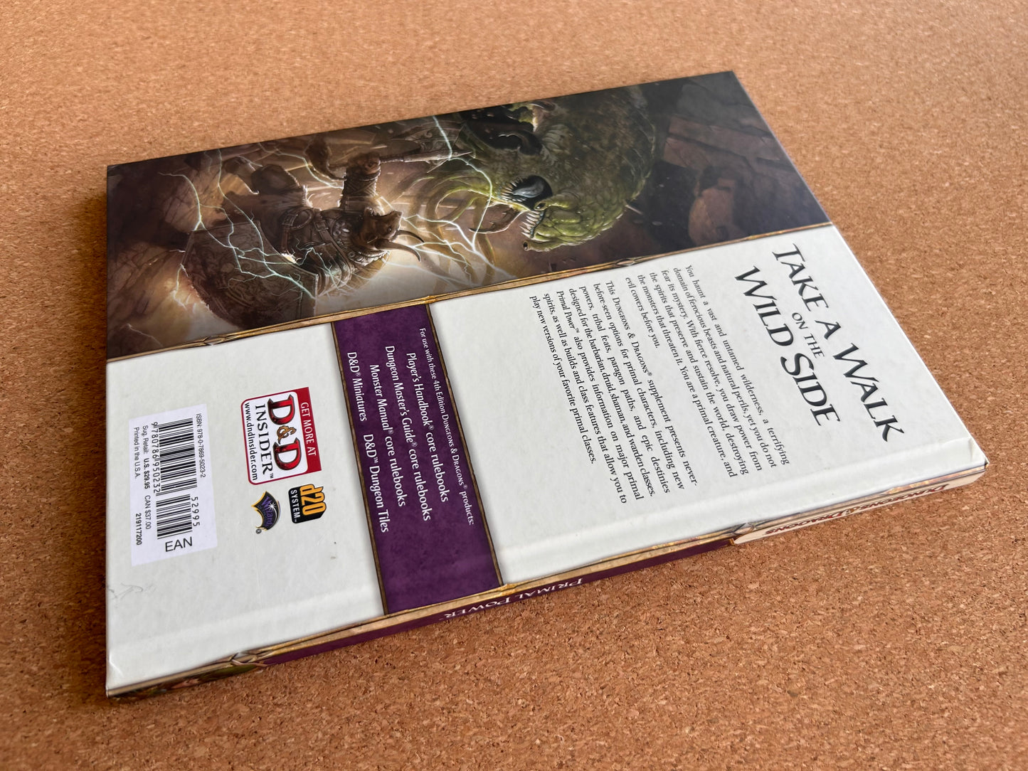 Dungeons & Dragons 4th Edition - Primal Power - WOTC Hardcover (2009)