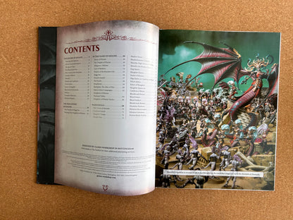 Warhammer Age of Sigmar 2nd Edition - Order Battletome Daughters of Khaine - Hardcover (2018)