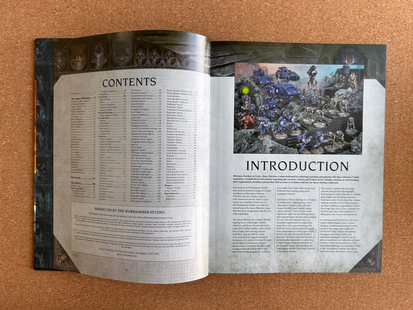 Warhammer 40K 9th Edition - Space Marines Codex - Games Workshop Hardcover (2020)