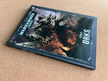 Warhammer 40K 8th Edition - Orks Codex - Games Workshop Hardcover (2018)