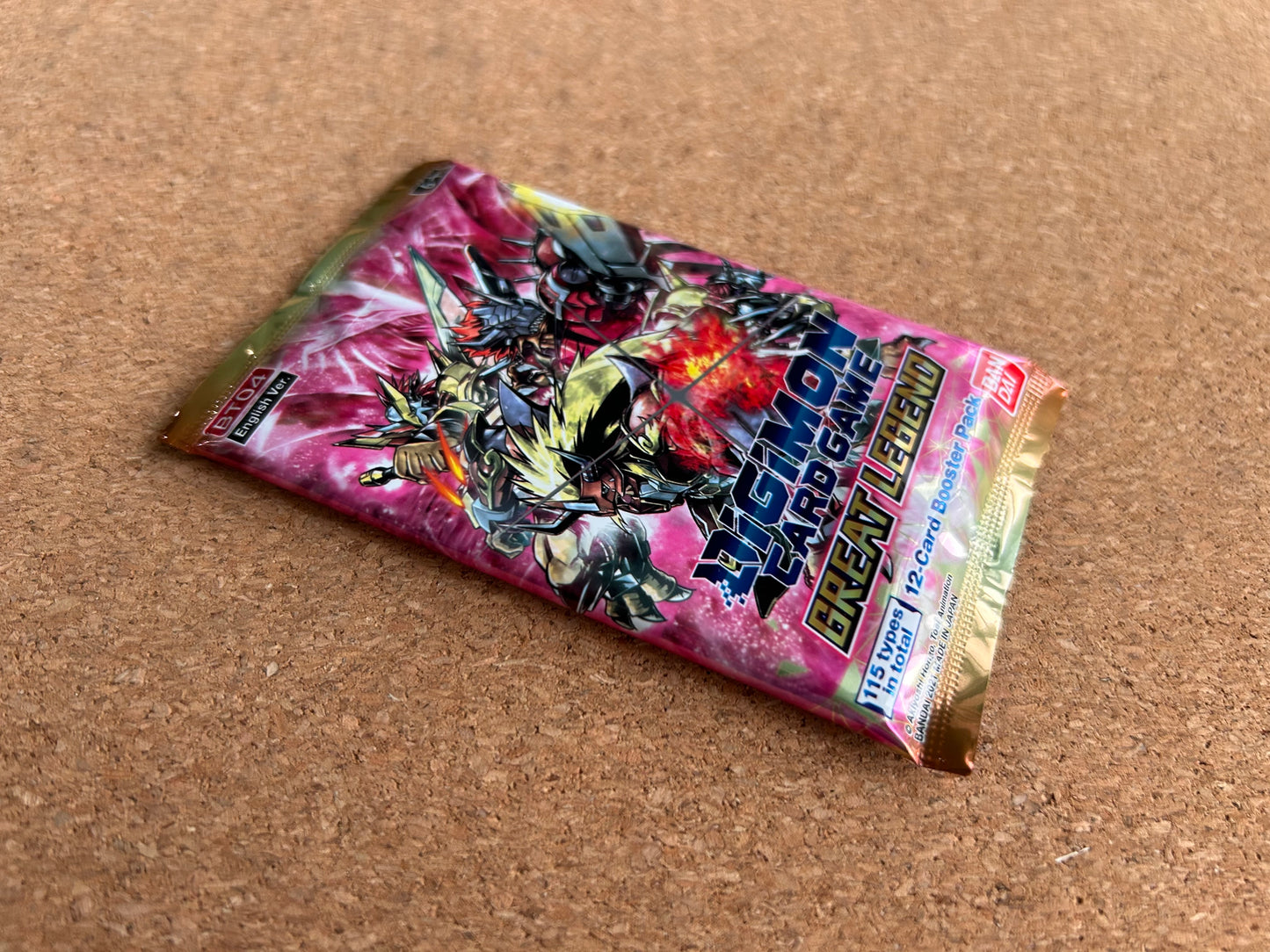 Digimon Card Game: Great Legend - 12 Card Booster Pack - English
