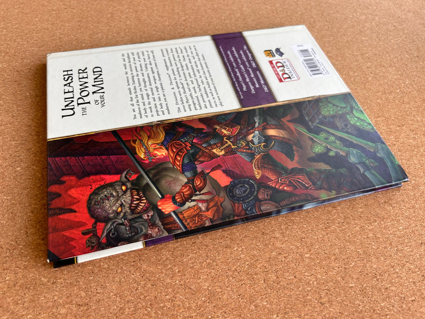 Dungeons & Dragons 4th Edition - Psionic Power - WOTC Hardcover (2010)