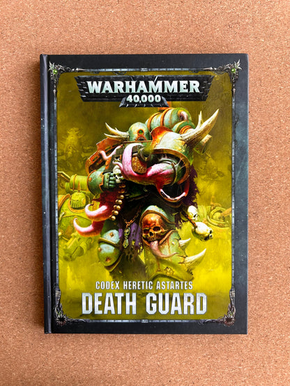 Warhammer 40K 8th Edition - Death Guard Codex - Games Workshop Hardcover (2017)