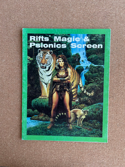 Rifts Magic & Psionics Screen - Palladium Books (1996)
