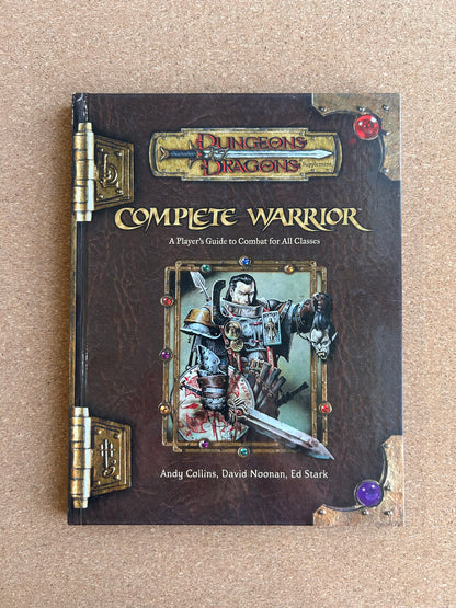 Dungeons & Dragons 3.0/3.5 - Complete Warrior - WOTC Hardcover (2003)