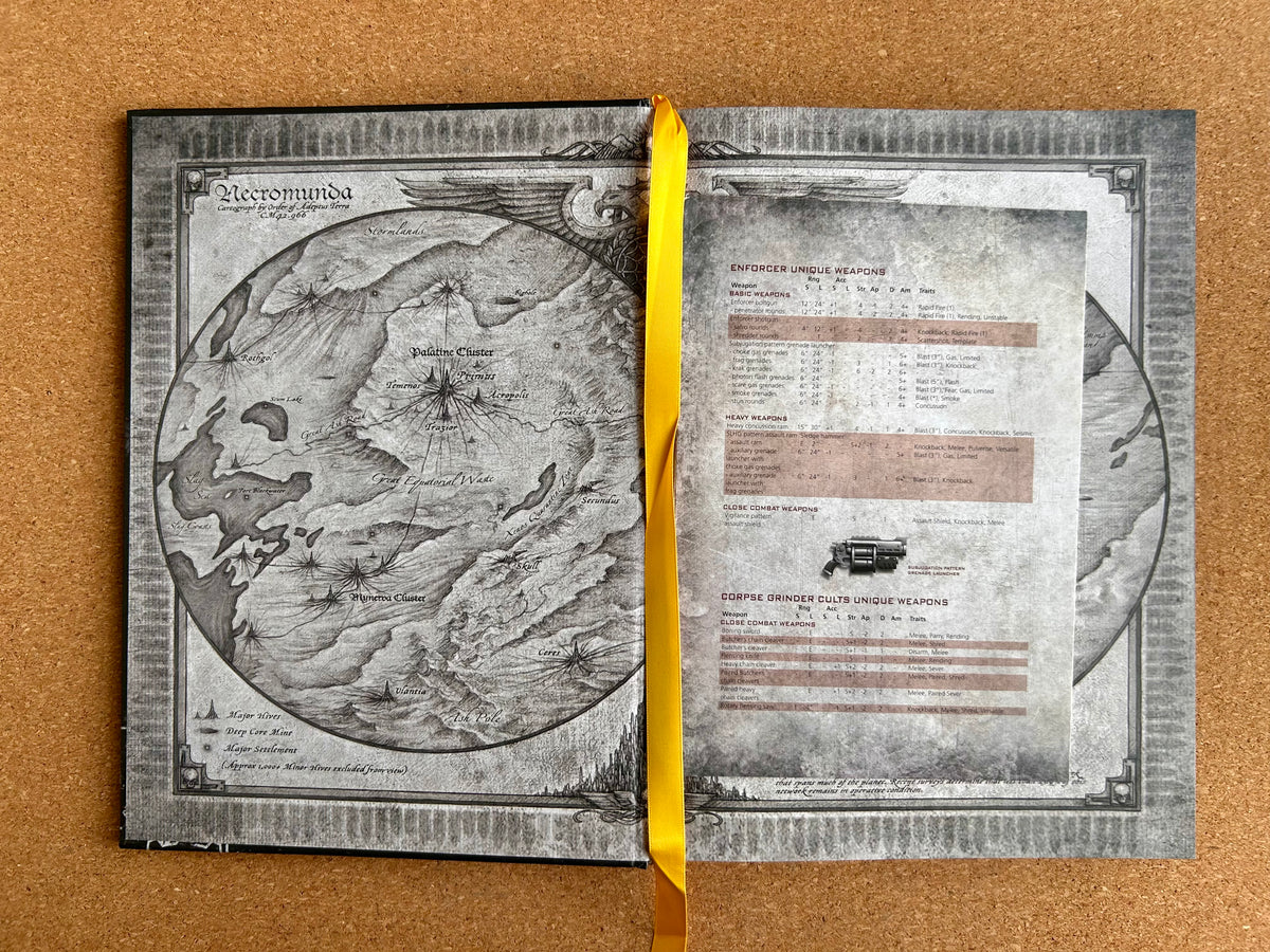 Warhammer 40K - Necromunda The Book of Judgement - Games Workshop Hardcover (2019)