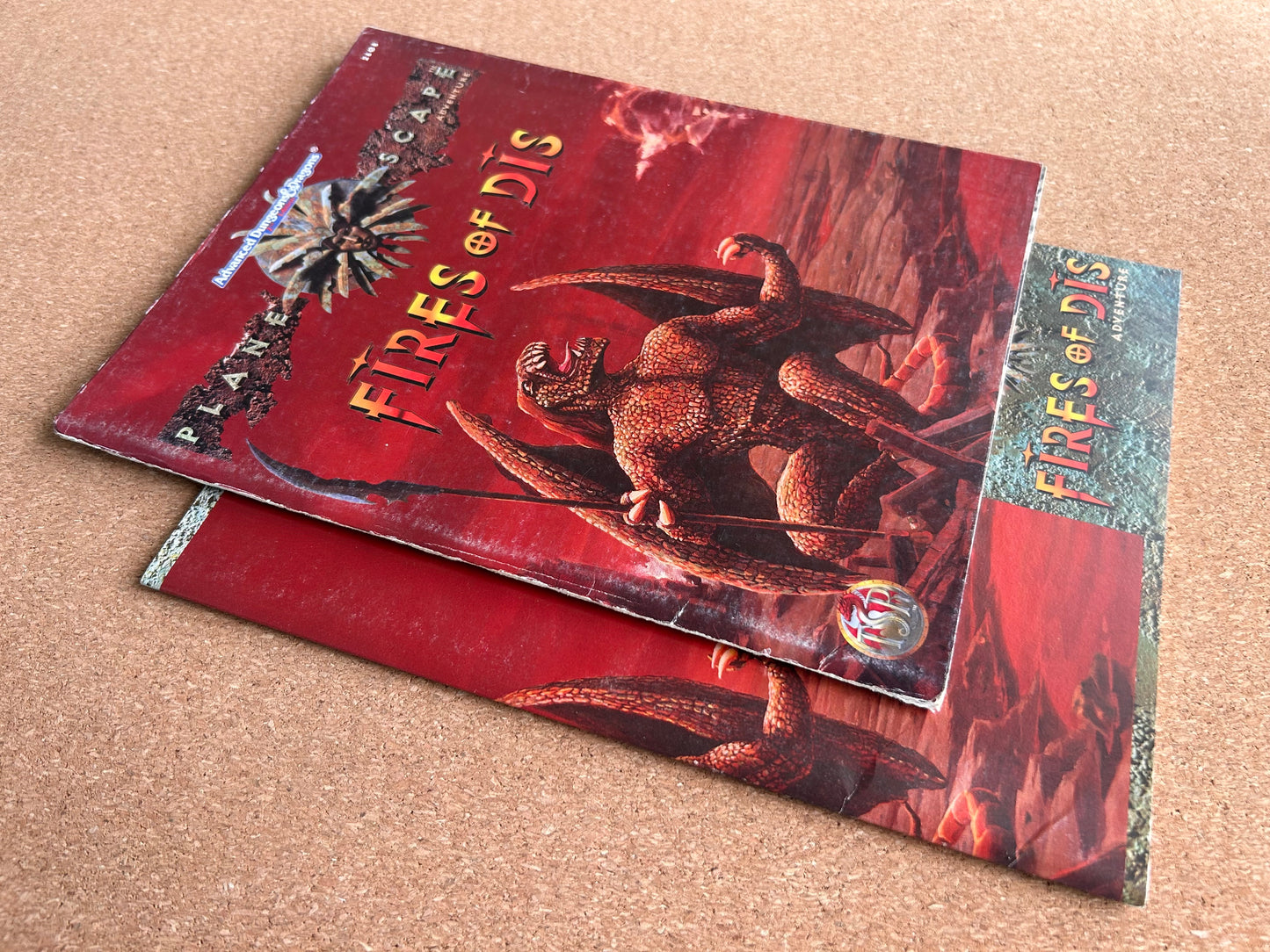 Advanced Dungeons & Dragons Plane Scape - Fires of Dis - TSR2608 - Paperback (1995)