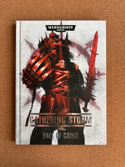 Warhammer 40K Supplement - Gathering Storm I Fall of Cadia - Games Workshop Hardcover (2017)