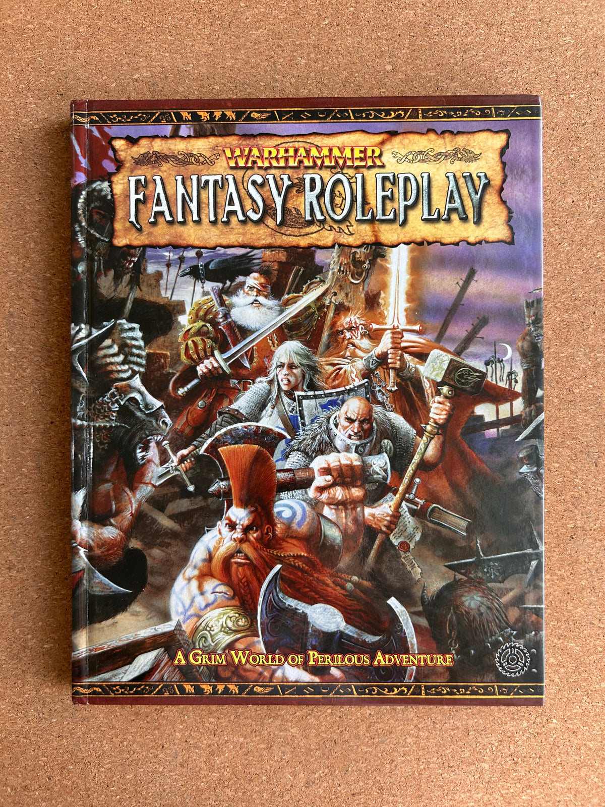 Warhammer Fantasy Roleplay 2nd Ed - Core Rulebook  - Black Library Hardcover (2005)