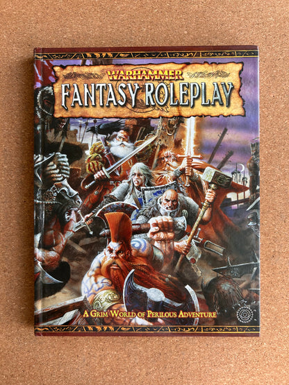 Warhammer Fantasy Roleplay 2nd Ed - Core Rulebook  - Black Library Hardcover (2005)