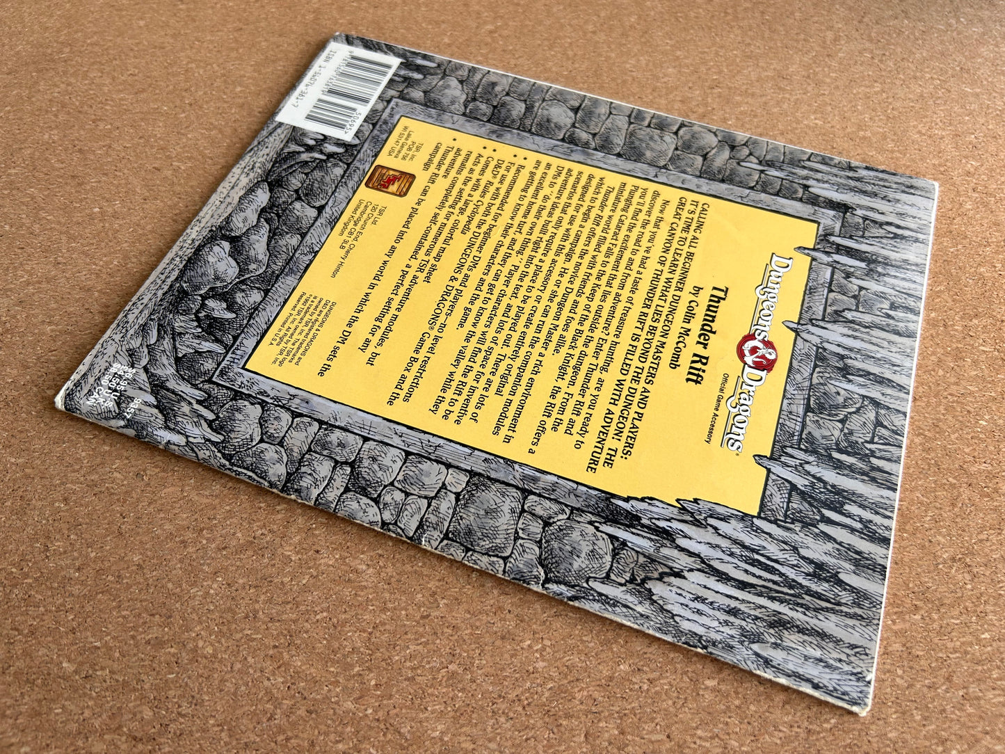 Dungeons & Dragons Game Accessory - Thunder Rift TSR9357 - Paperback (1992)