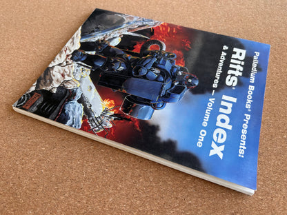 Rifts Index & Adventures - Volume One - Palladium Books Paperback 1st Print (1996)