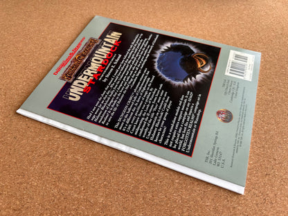 Advanced Dungeons & Dragons Forgotten Realms Adventure - Dungeon Crawl Undermountain Stardock - TSR9538 - Paperback (1996)