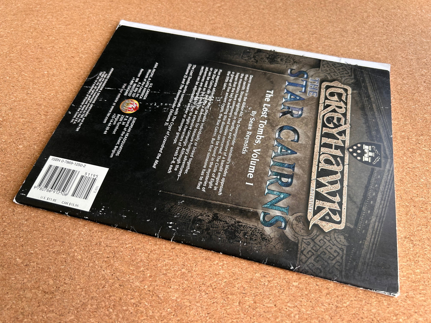 Advanced Dungeons & Dragons Greyhawk Adventure - Star Cairns TSR9579 - Paperback (1998)