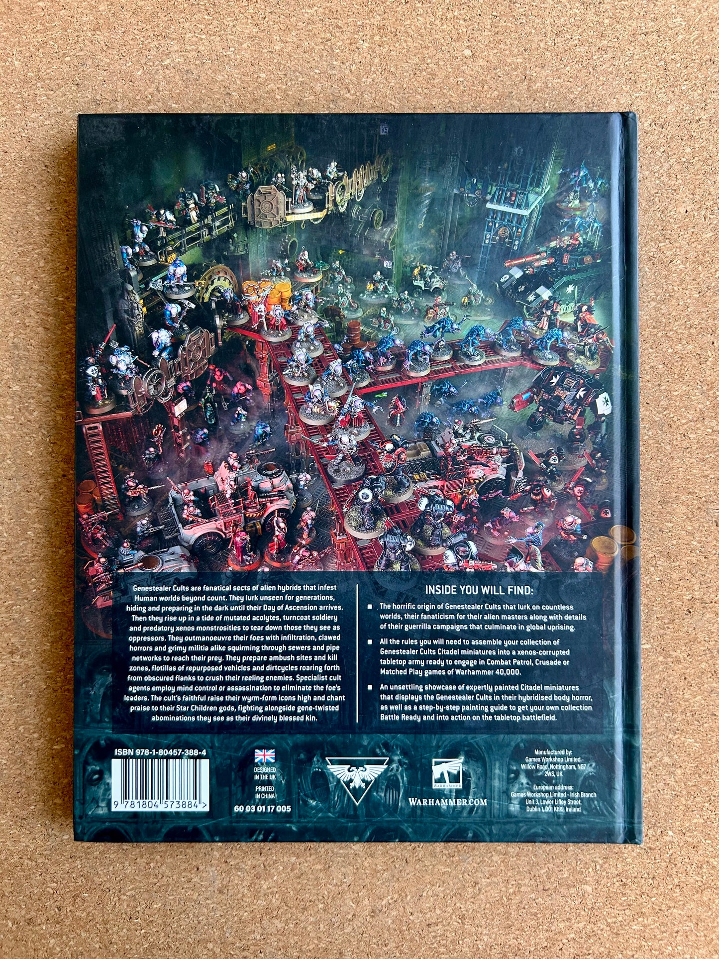 Warhammer 40K 10th Edition - Genestealer Cults Codex - Games Workshop Hardcover (2024)