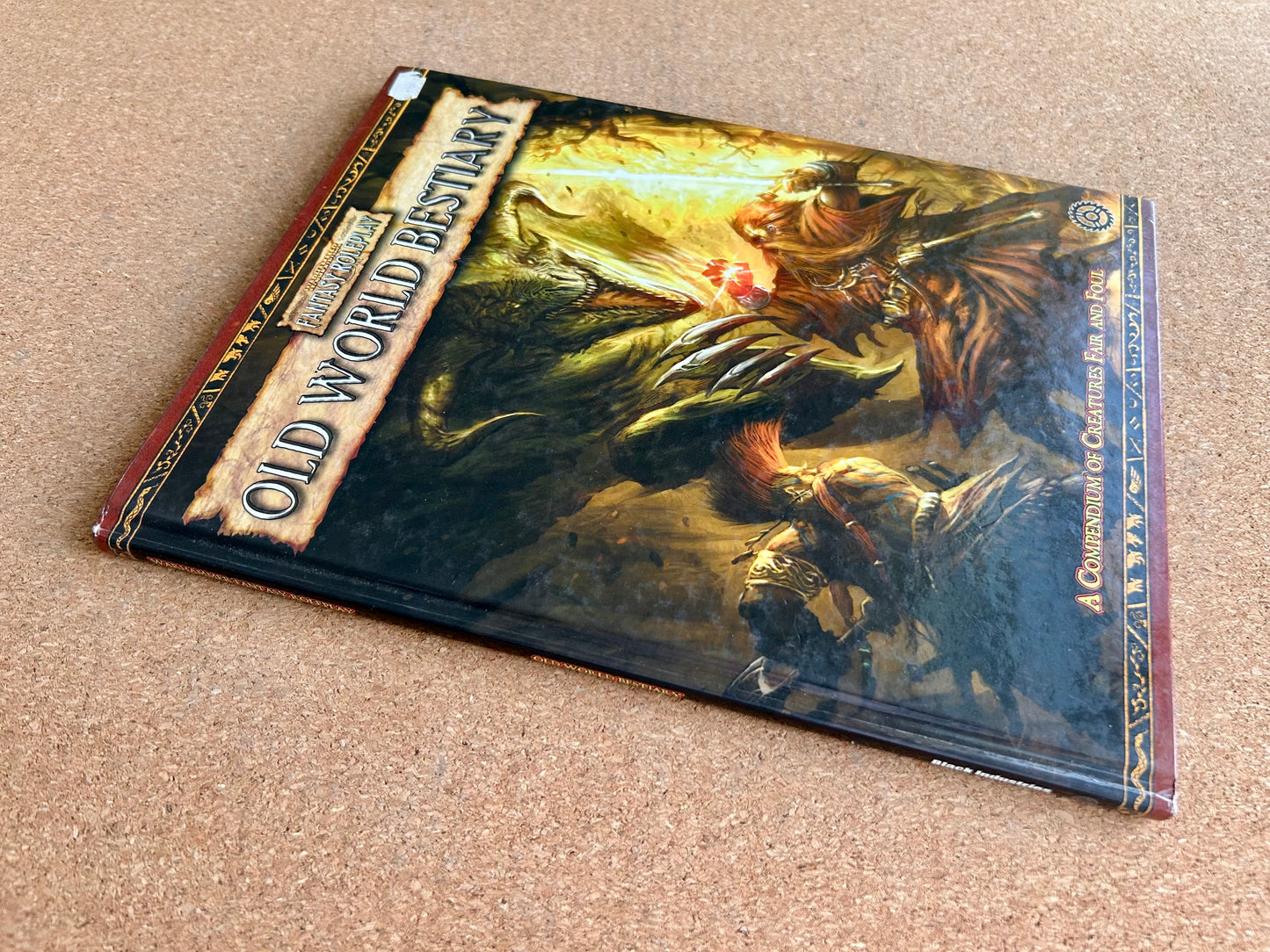 Warhammer Fantasy Roleplay 2nd Ed - Old World Bestiary - Black Library Hardcover (2005)