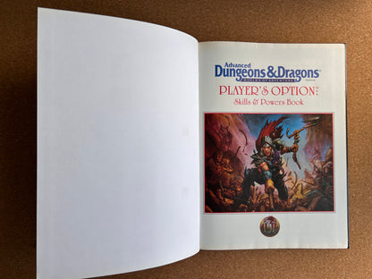 Advanced Dungeons & Dragons - Player’s Option: Skills & Powers - TSR2154 Hardcover (1995)