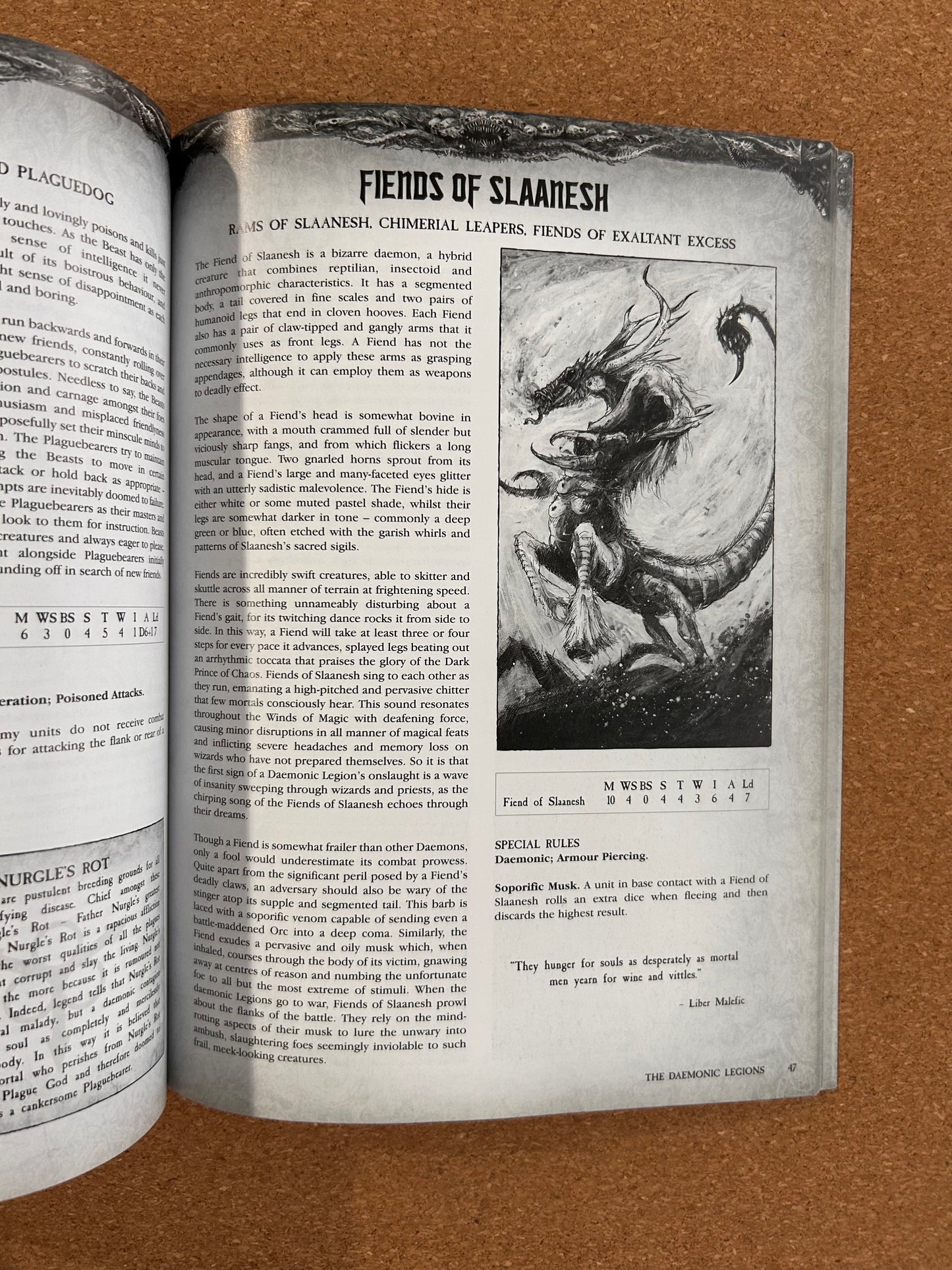 Warhammer Fantasy Armies Codex - Daemons of Chaos - Games Workshop Paperback (2007)