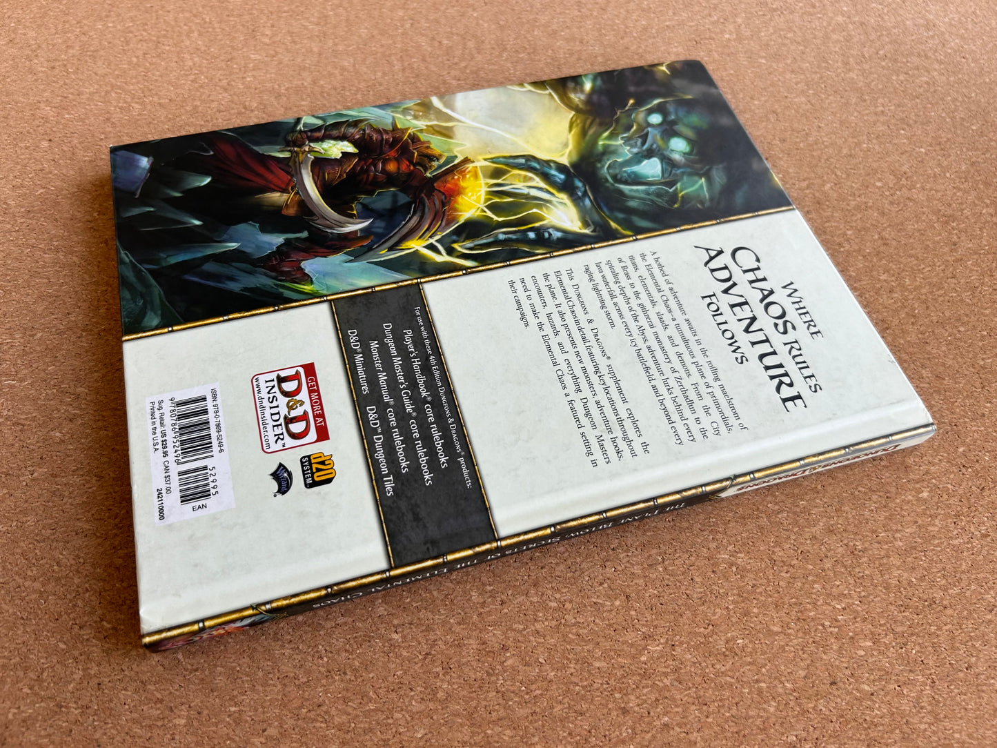 Dungeons & Dragons 4th Edition - The Plane Below - WOTC Hardcover (2009)