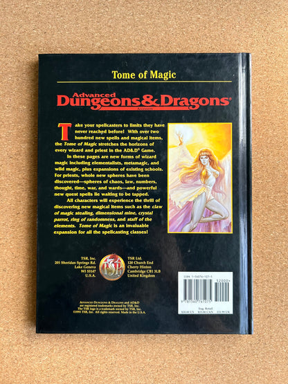 Advanced Dungeons & Dragons - Tome of Magic - TSR2121 Hardcover (1991)