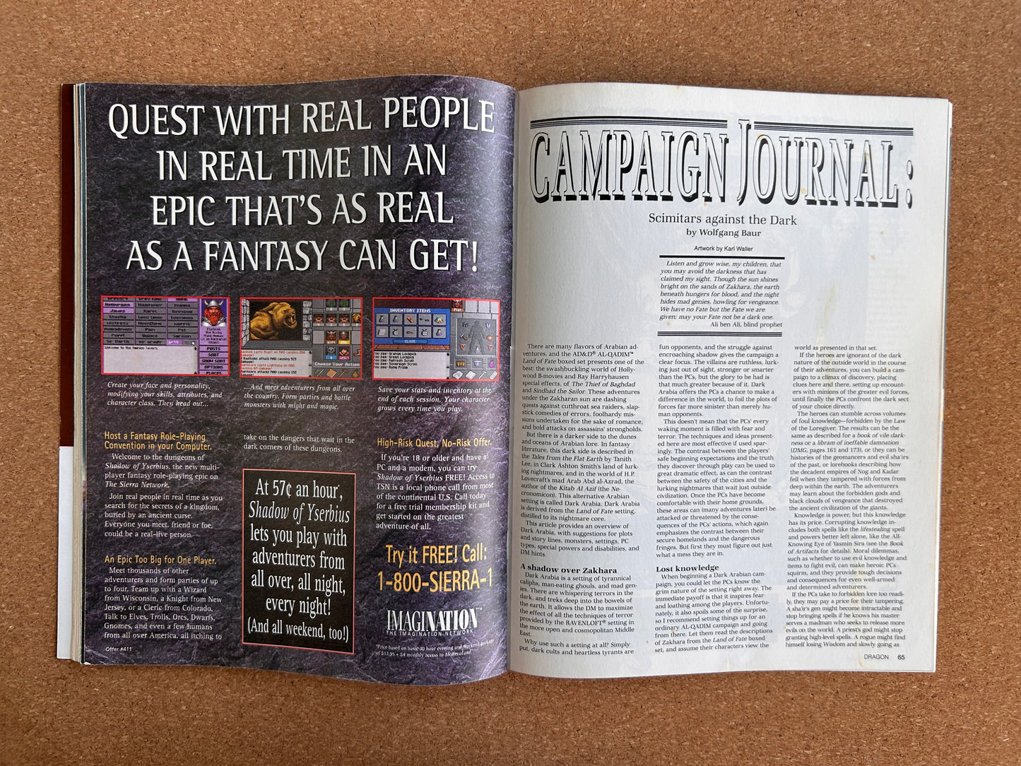 Dragon Magazine Issue #198- TSR Magazine (October, 1993)