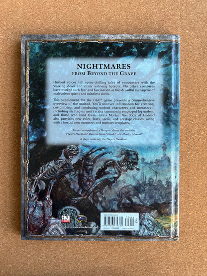Dungeons & Dragons 3.0/3.5 - Libris Mortis - WOTC Hardcover (2004)