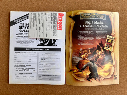 Dungeon Magazine Issue #37 - TSR Magazine (SEPT/OCT, 1992)