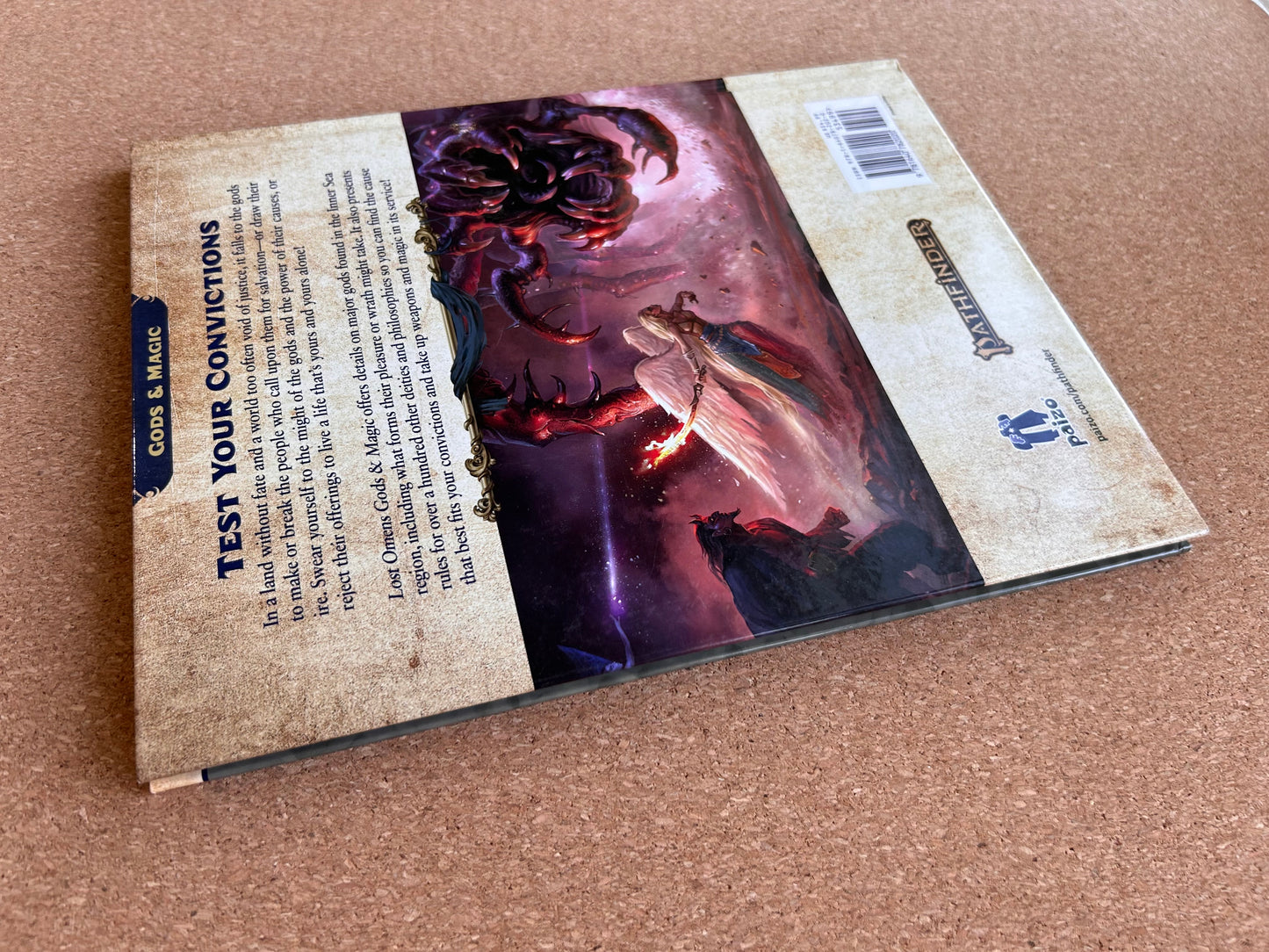 Pathfinder Second Edition - Lost Omens Gods & Magic - Paizo Hardcover (2020)