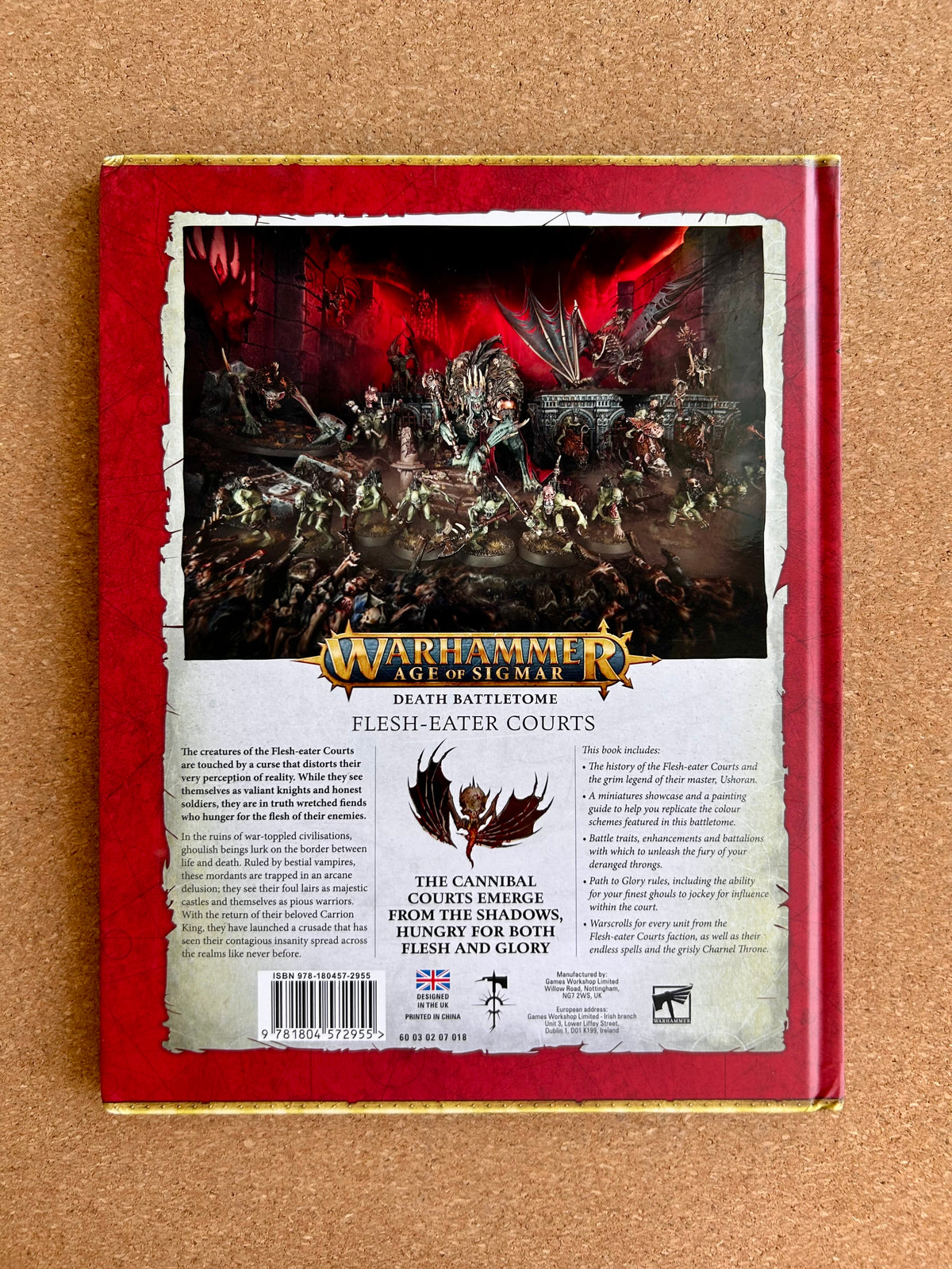 Warhammer Age of Sigmar 3rd Edition - Death Battletome Flesh-Eater Courts - Hardcover (2023)