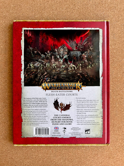 Warhammer Age of Sigmar 3rd Edition - Death Battletome Flesh-Eater Courts - Hardcover (2023)