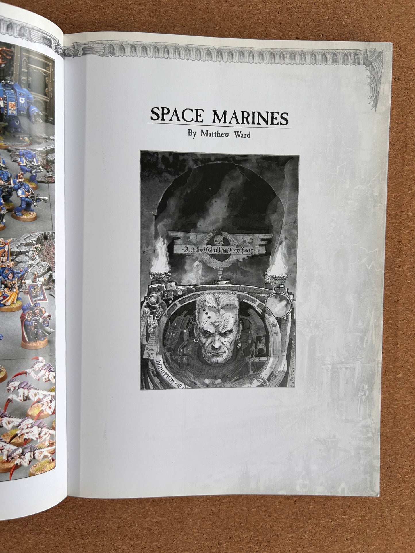 Warhammer 40K 4th Edition - Space Marines Codex - Games Workshop Paperback (2008)