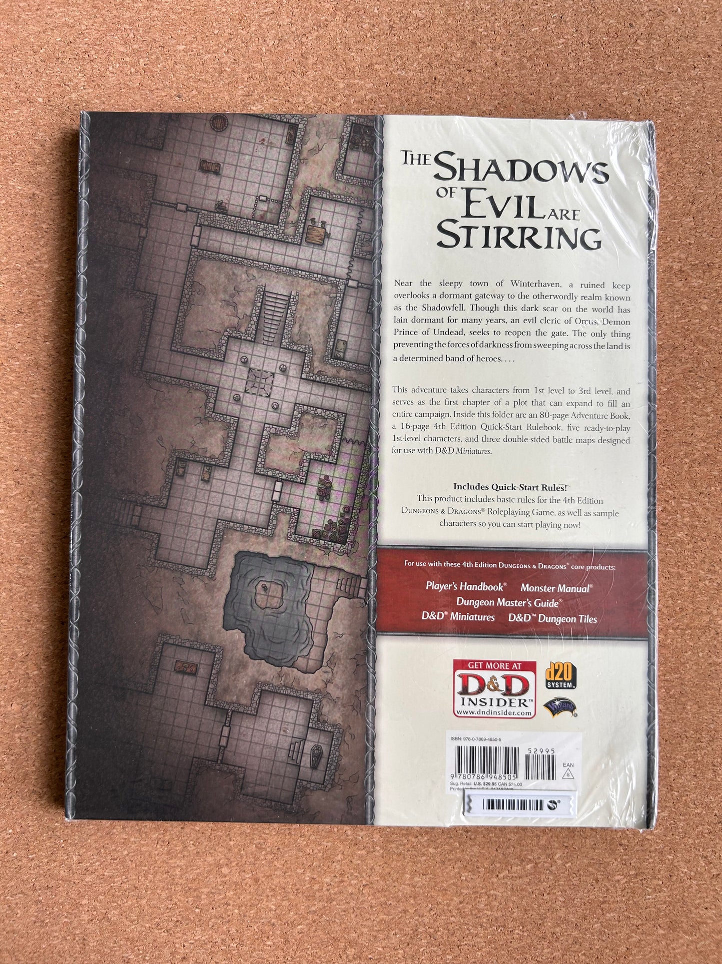 Dungeons & Dragons 4th Edition Adventure - Keep on the Shadowfell - WOTC