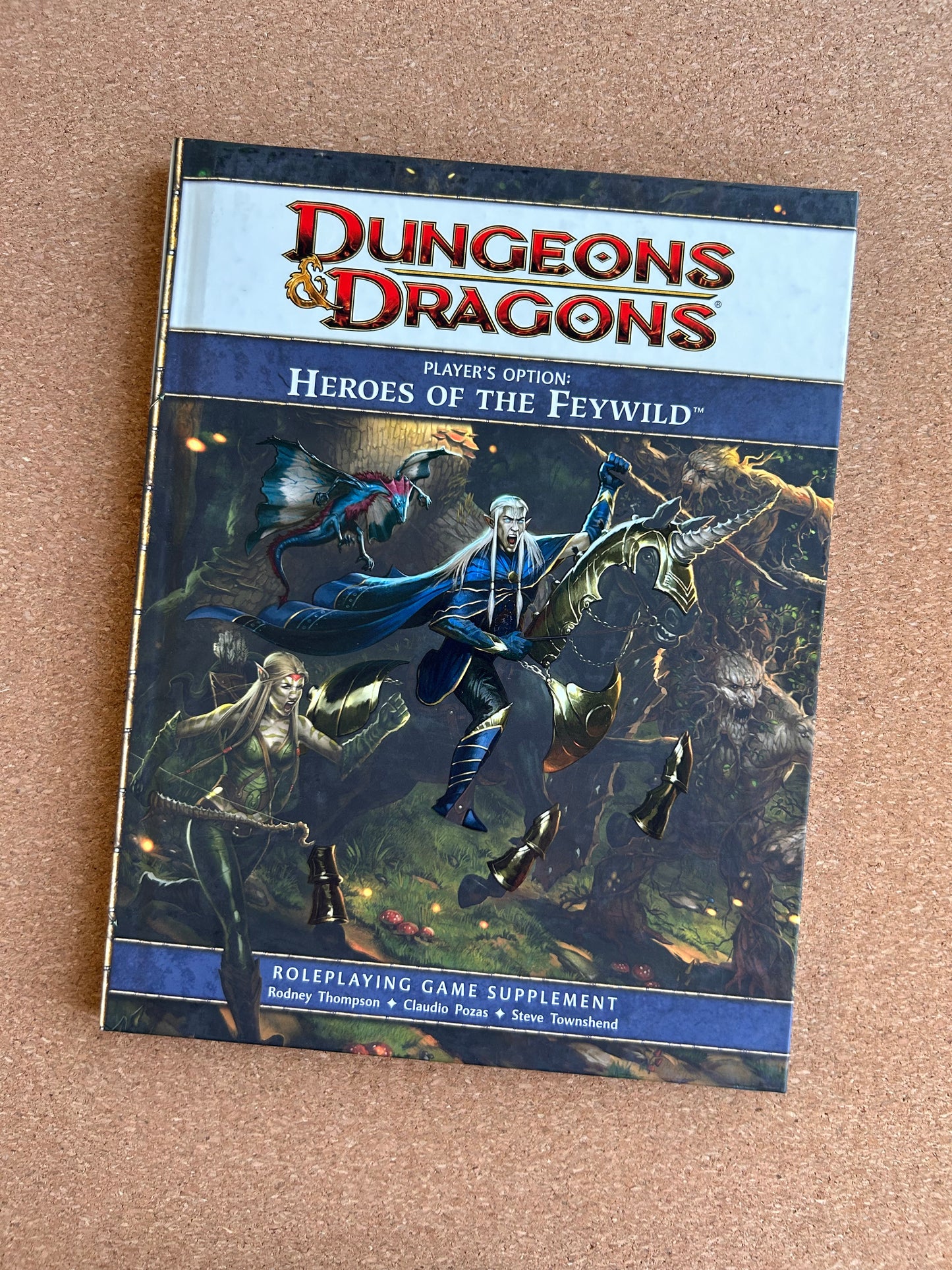 Dungeons & Dragons 4th Edition - Player’s Option: Heroes of the Feywild - WOTC Hardcover (2011)