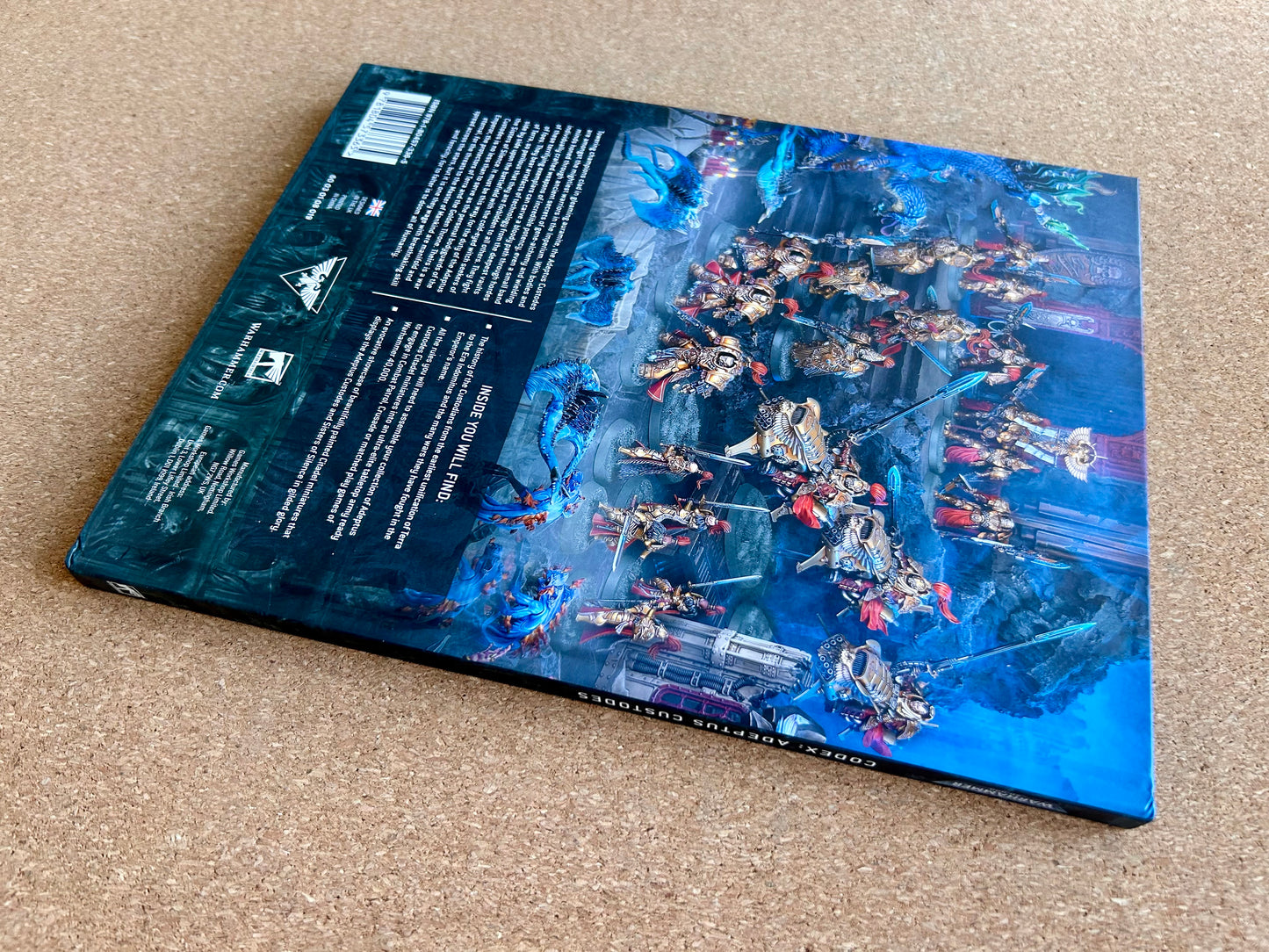 Warhammer 40K 10th Edition - Adeptus Custodes Codex - Games Workshop Hardcover (2024)