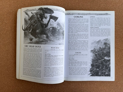Warhammer Fantasy Armies Codex - Orcs & Goblins - Games Workshop Paperback (2003)