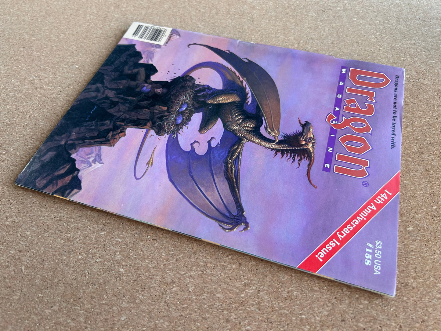 Dragon Magazine Issue #158- TSR Magazine (June, 1990)