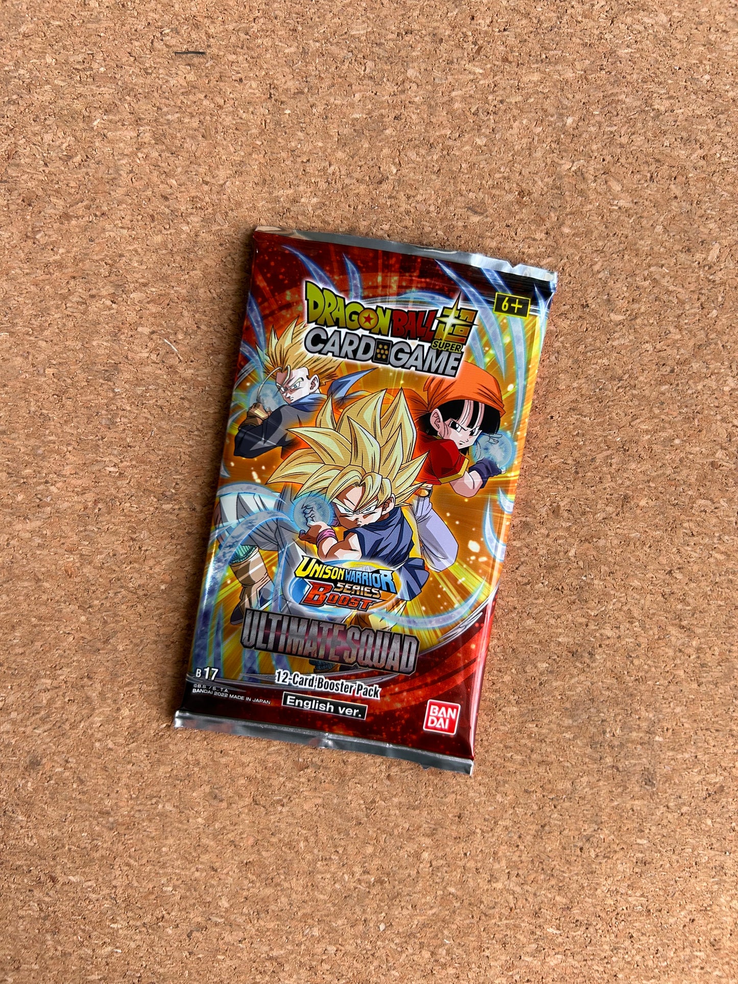 Dragon Ball Super Card Game: Ultimate Squad [B17] - 12 Card Booster Pack - English