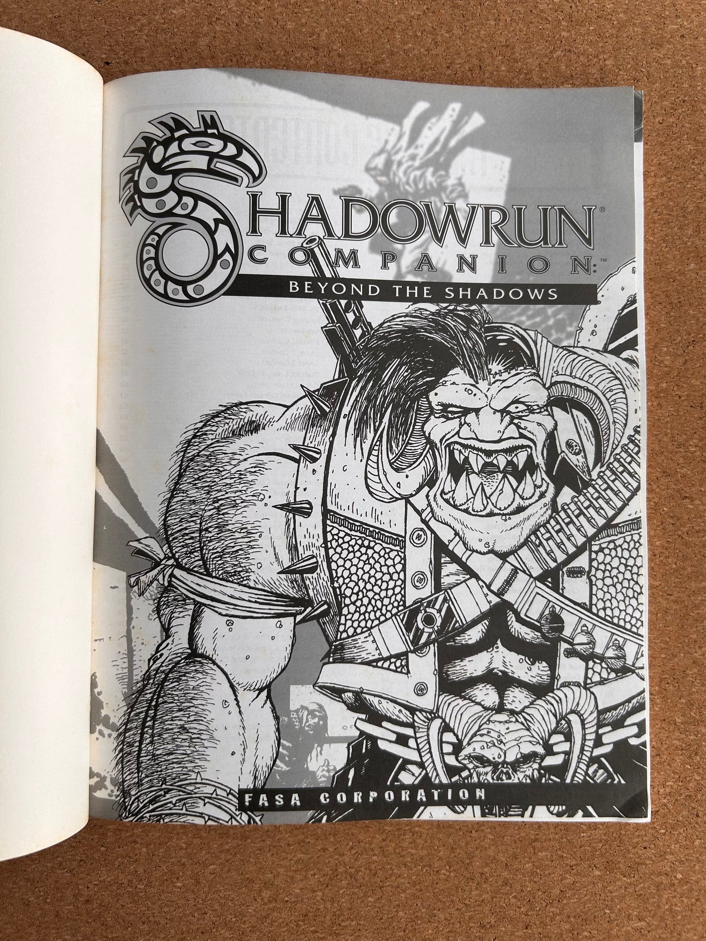 Shadowrun Second Edition - Shadowrun Companion Beyond The Shadows 7905 - FASA Paperback (1996)