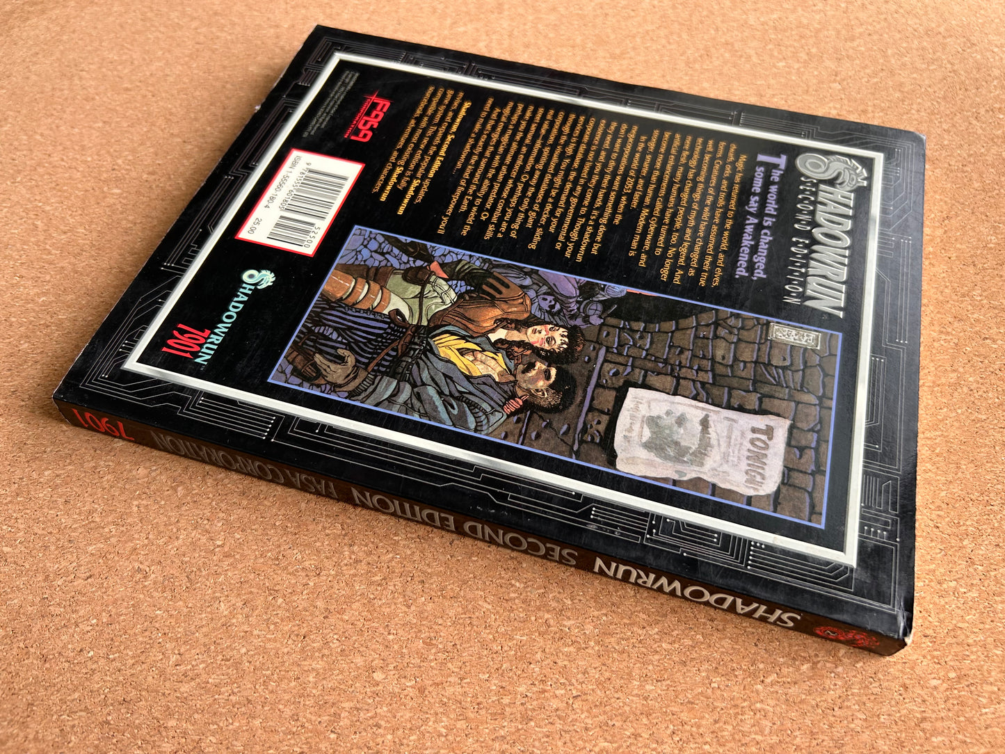 Shadowrun Second Edition - Core Rulebook 7901 - FASA Paperback (1992)